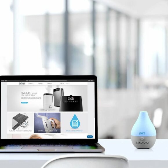 4K UHD WiFi Functional Oil DIffuser Nanny Security Camera - Picture 6 of 6